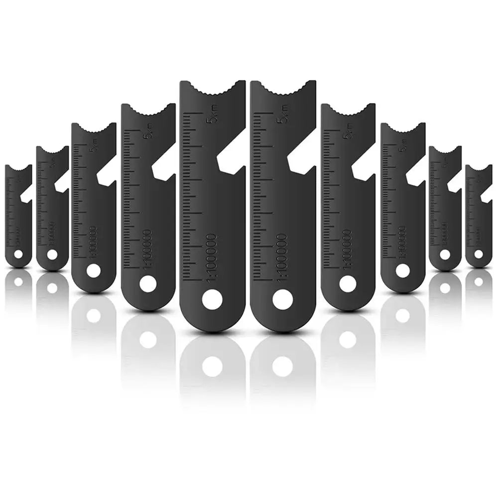 For Outdoor Camping Hiking Hunting Emergency Survival 10 Pcs Outdoor Flint Scraper Striker Flint Fire Starter