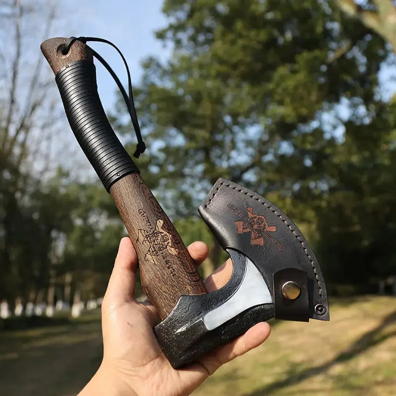 2024 New Portable Small Camping Axe Outdoor Portable Equipment Tactical Camping Bone Cutting Tool