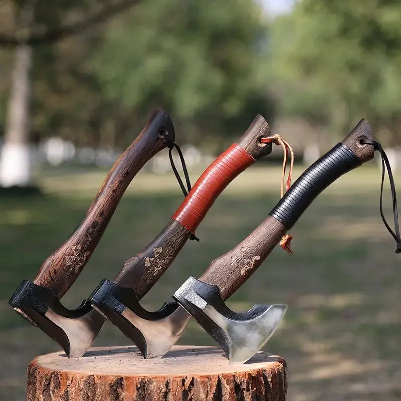 2024 New Portable Small Camping Axe Outdoor Portable Equipment Tactical Camping Bone Cutting Tool