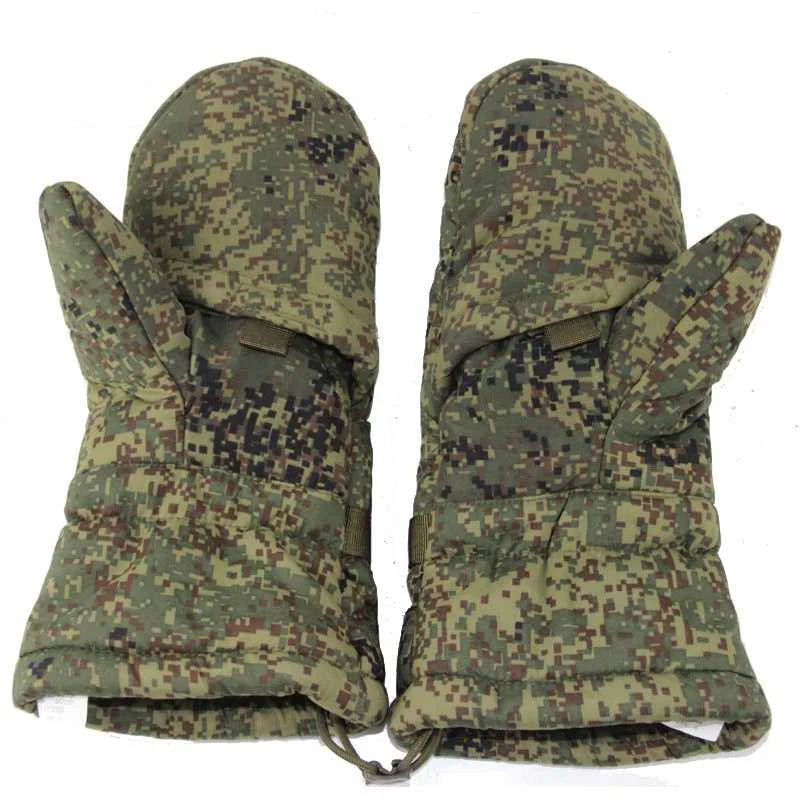 Tactical Air Soft Russian Original VKBO Cold Gloves VKBO Second Generation P Cotton EMR Gloves Winter Hunting Clothing Accessori