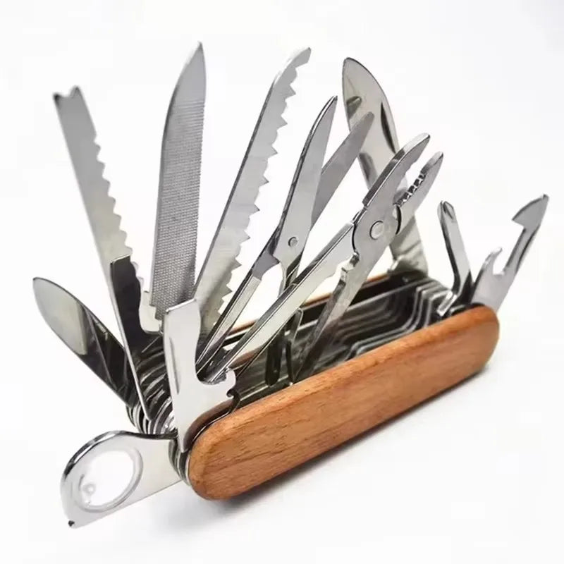 Multifunctional Folding Knife Pocket Knife Multifunctional Folding Army Knives military survival knife 30 Basic Functions