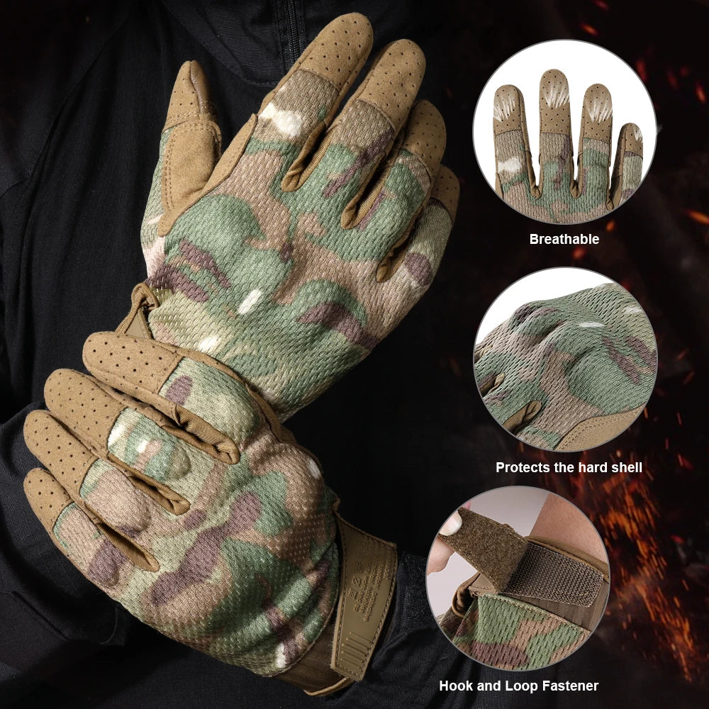 Outdoor Tactical Gloves (Touch screen compatible)