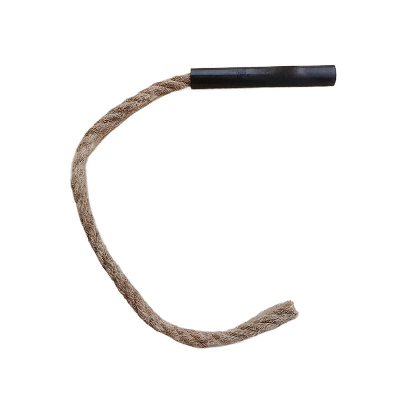 Portable Camping, Picnic, Barbecue Supplies, Ignition Materials, Fuse Rope, Beeswax Hemp Rope, Fire Tools