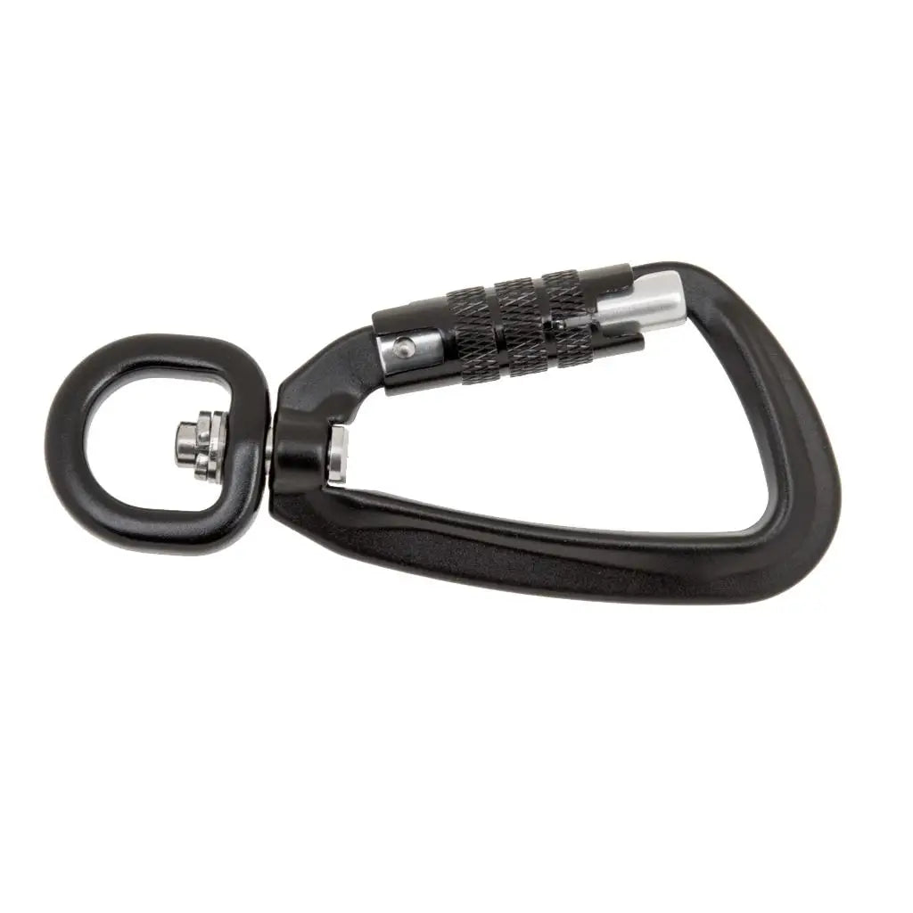 6Pcs Outdoor Auto Lock Swivel Carabiner