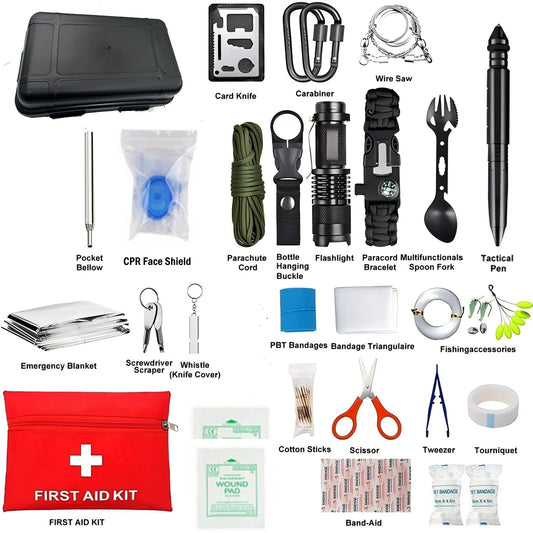 Military First Aid Kit, Outdoor Travel, Camping Gear, Professional Survival Gear, Hunting Tool, Emergency Survival Kit ﻿