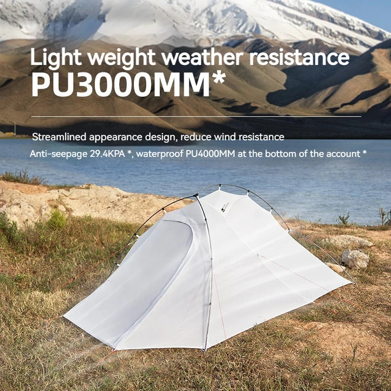 MOBI GARDEN UL 1/2 EXO Camping Hiking Tent 1-2 Person Ultralight 1.48KG/1.7KG Waterproof Rainproof Quick Open Winter Glamping