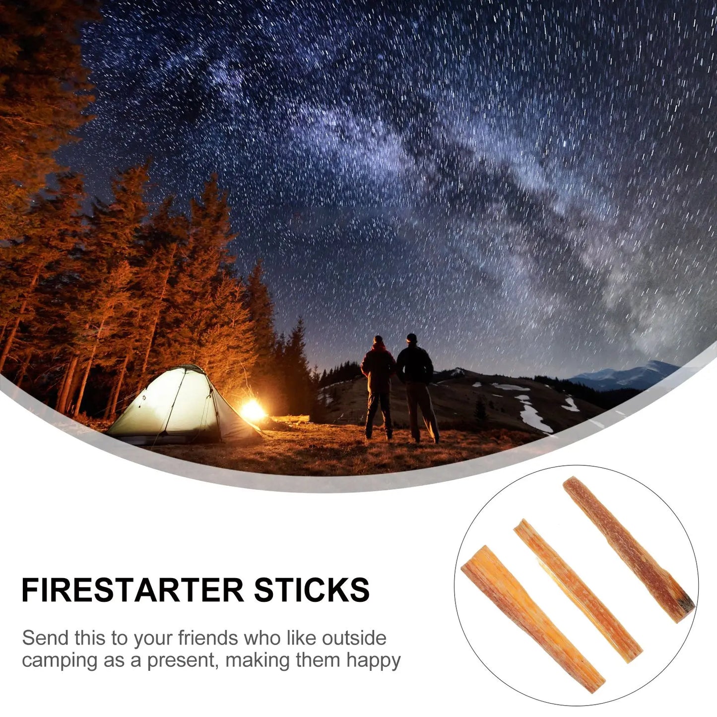 1Box Outdoor Quick Fire Kit Firestarter Sticks Camping Survival Fire Starter For Picnic Barbecue Camping Survival Ignition Strip