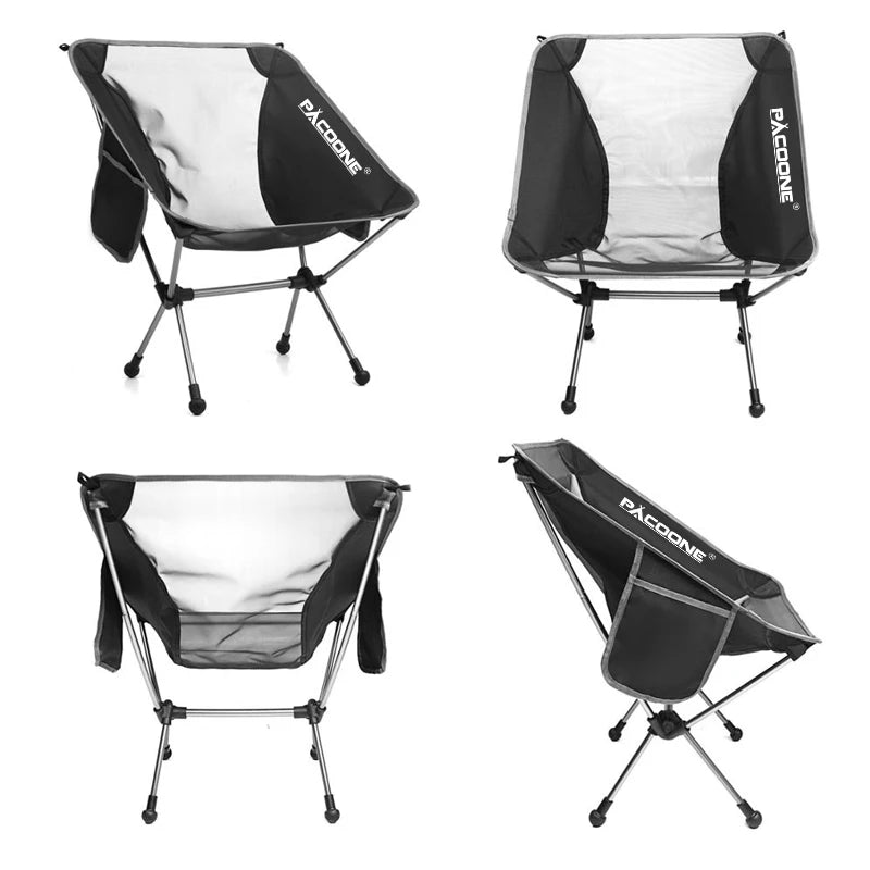 PACOONE Camping Portable Folding Chair