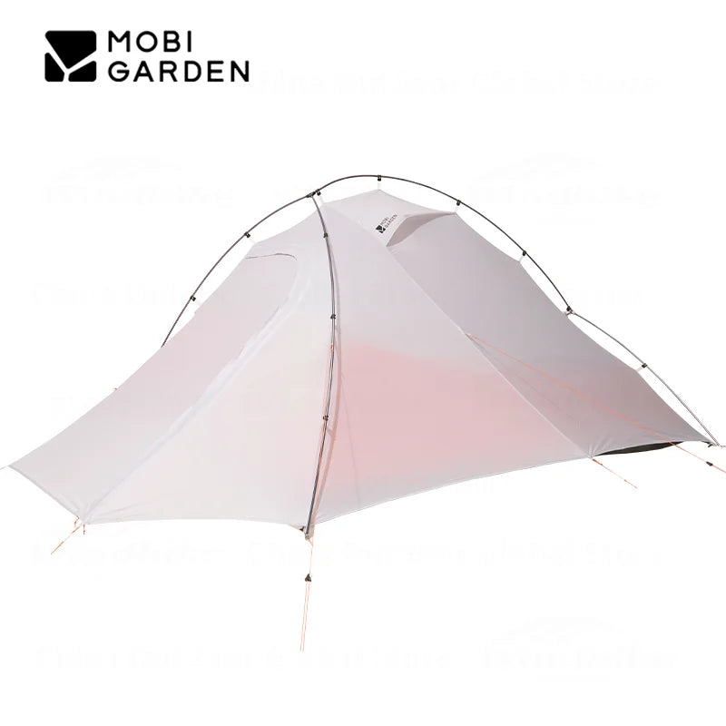 MOBI GARDEN UL 1/2 EXO Camping Hiking Tent 1-2 Person Ultralight 1.48KG/1.7KG Waterproof Rainproof Quick Open Winter Glamping