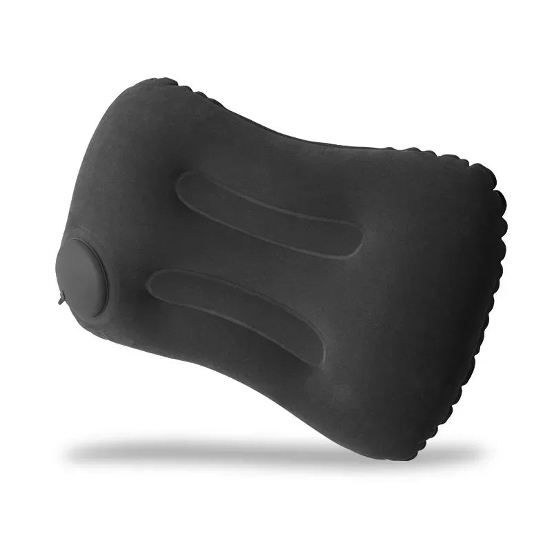 Portable Comfortable Inflatable Pillow, Camping Pillow, Pool Pillow, Ultra Soft Car Pillow for Neck and Lumbar Support