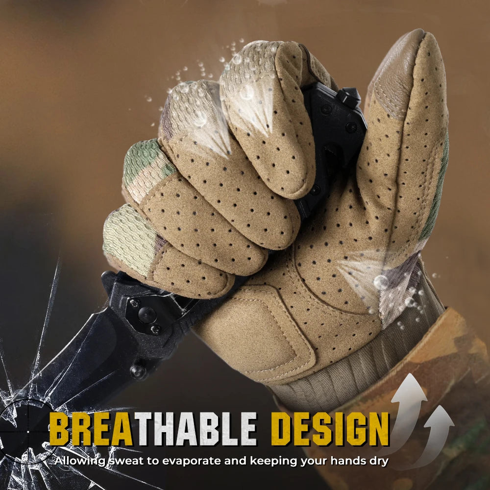 Outdoor Tactical Gloves (Touch screen compatible)