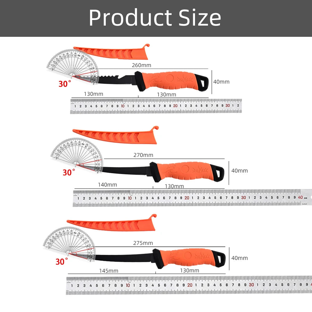 Fish Fillet Knife 5/6/7Inche Professional Fishing Fillet Knife Set Stainless Steel Blade in Corrosion Resistant Coating